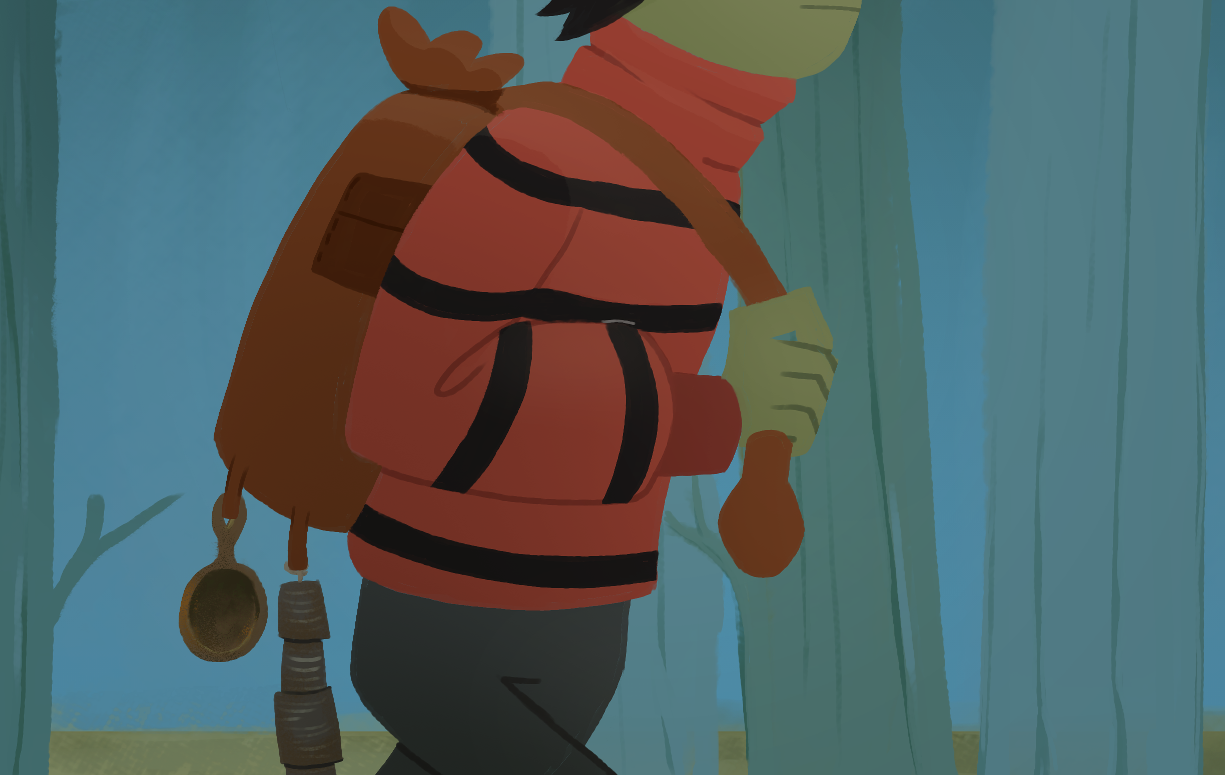 Ernie walks
